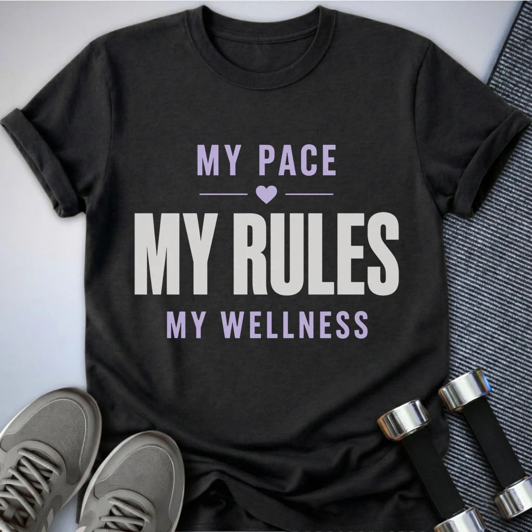 Printify T-Shirt S / Dark Grey Heather My Pace T-Shirt