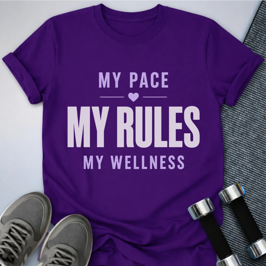 Printify T-Shirt S / Team Purple My Pace T-Shirt