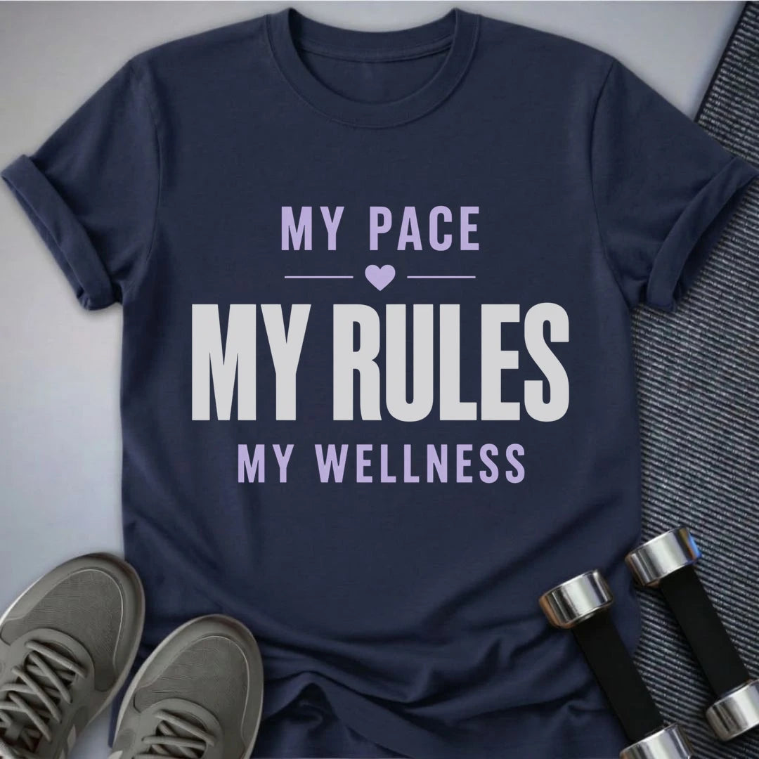Printify T-Shirt S / Navy My Pace T-Shirt