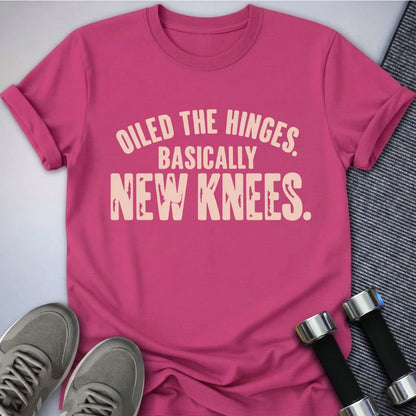 Printify T-Shirt Berry / S New Knees T-Shirt