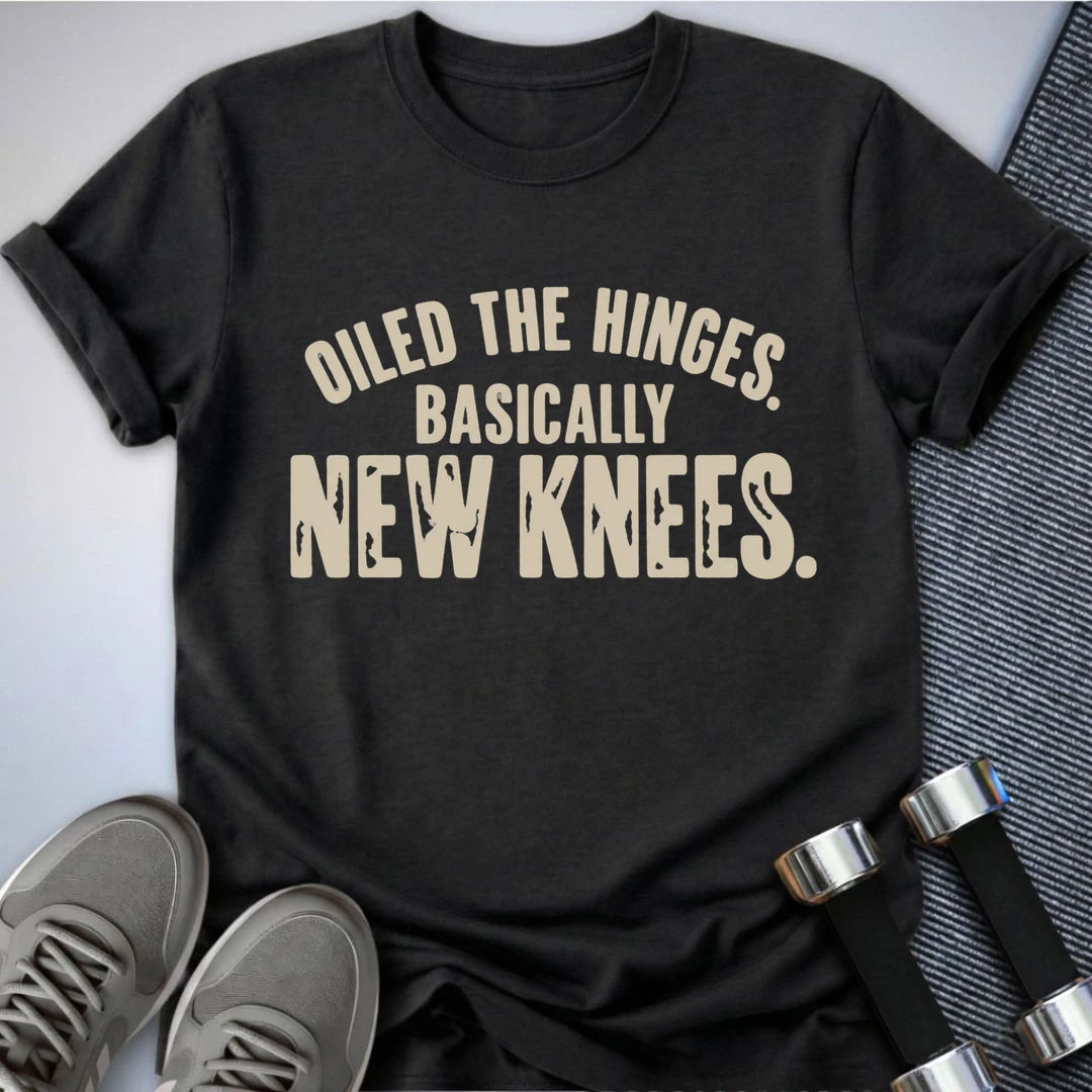 Printify T-Shirt Dark Grey Heather / S New Knees T-Shirt