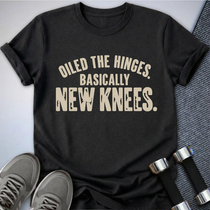 Printify T-Shirt Dark Grey Heather / S New Knees T-Shirt