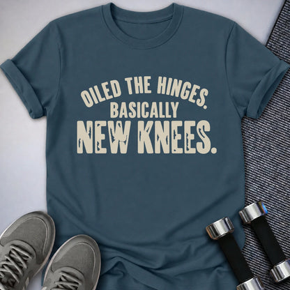 Printify T-Shirt Deep Teal / S New Knees T-Shirt