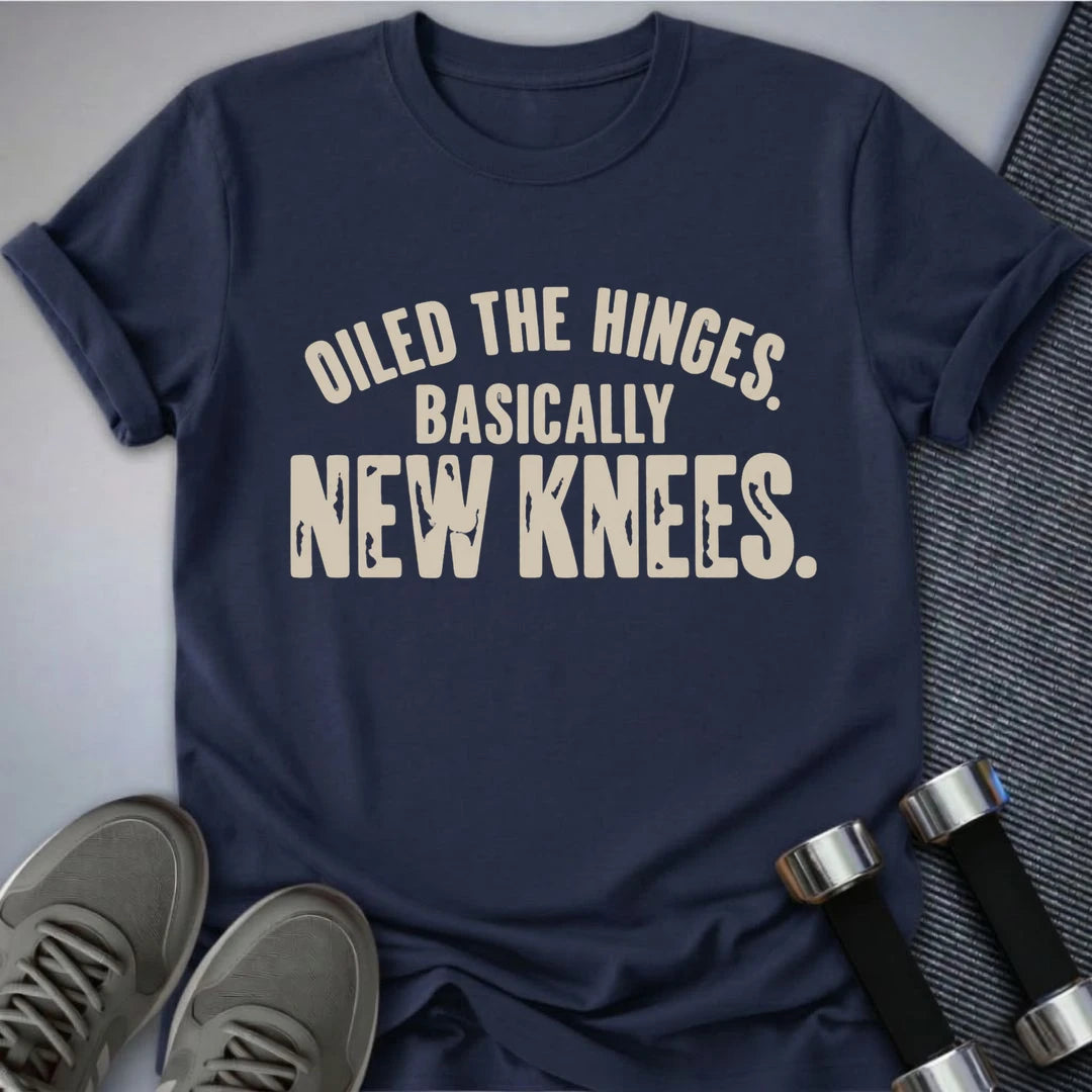 Printify T-Shirt Navy / S New Knees T-Shirt