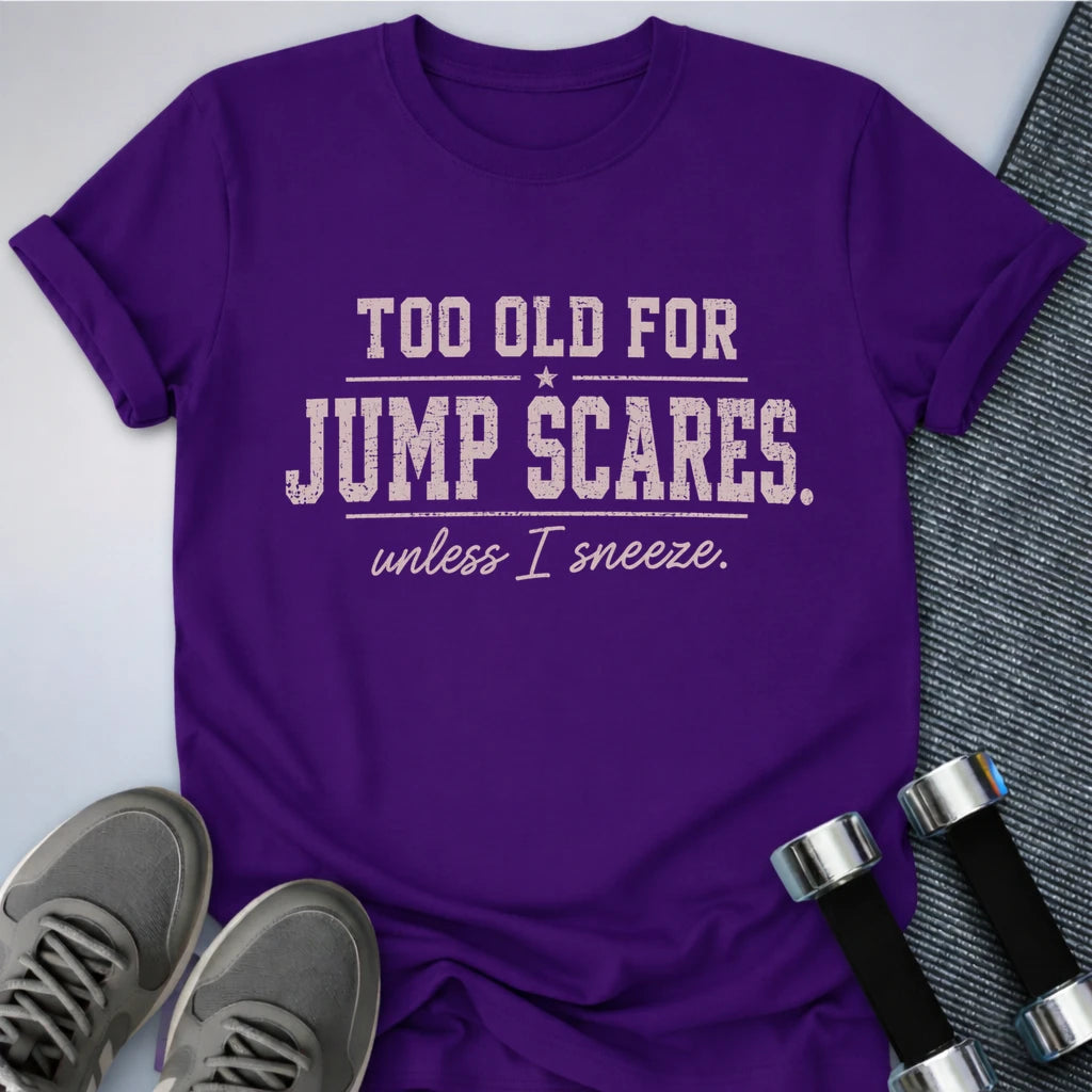 Printify T-Shirt S / Team Purple No Jump Scare T-Shirt