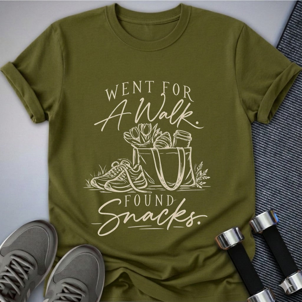 Printify T-Shirt Olive / S Trail Treasures T-Shirt
