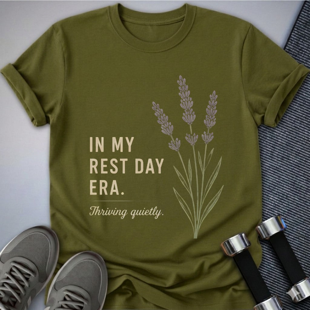 Printify T-Shirt Olive / S Bloom Slowly