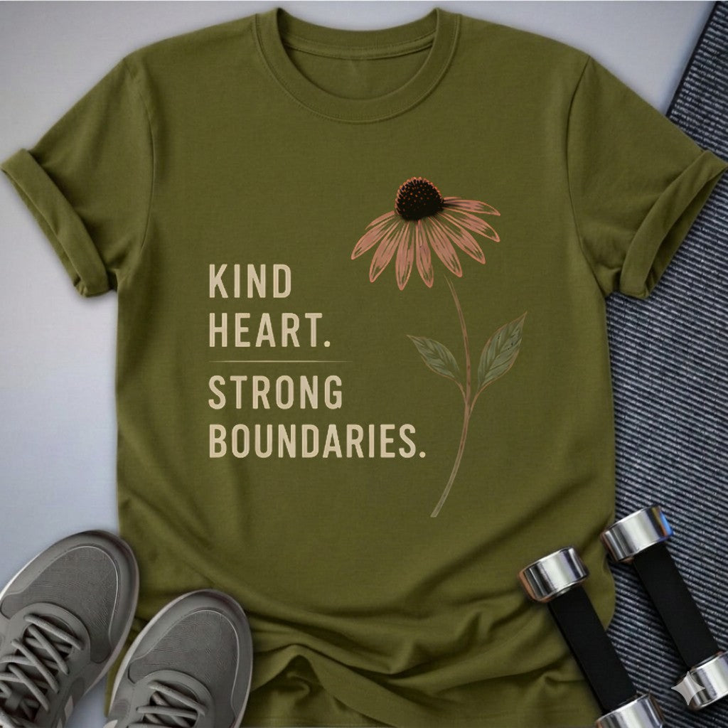 Printify T-Shirt Olive / S Sweet With Fences T-Shirt
