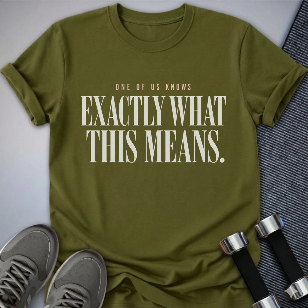 Printify T-Shirt S / Olive One of Us T-Shirt
