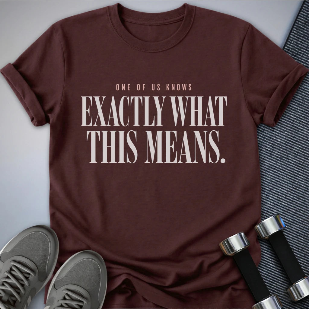 Printify T-Shirt S / Maroon One of Us T-Shirt