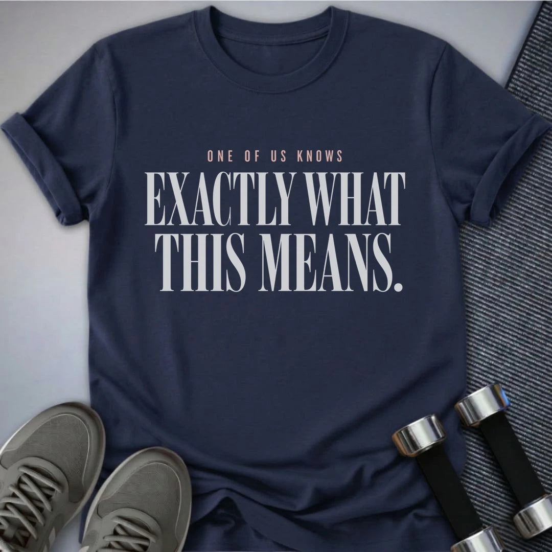 Printify T-Shirt S / Navy One of Us T-Shirt