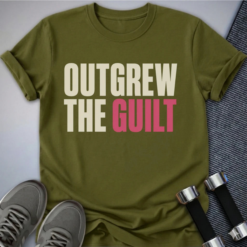 Printify T-Shirt S / Olive Over Guilt T-Shirt