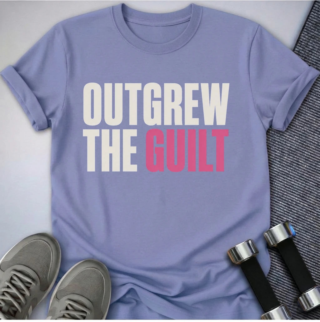 Printify T-Shirt S / Lavender Blue Over Guilt T-Shirt