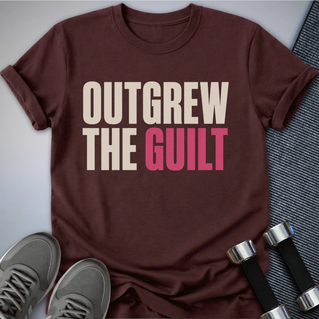 Printify T-Shirt S / Maroon Over Guilt T-Shirt