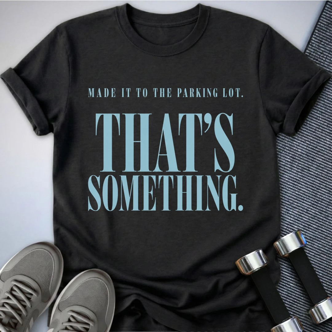 Printify T-Shirt S / Dark Grey Heather Parking Lot Win T-Shirt