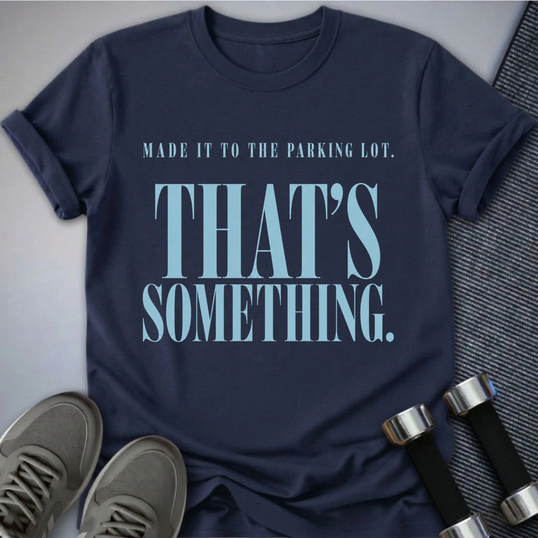 Printify T-Shirt S / Navy Parking Lot Win T-Shirt