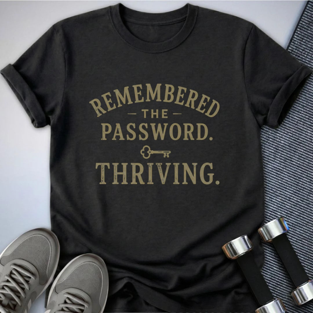 Printify T-Shirt S / Dark Grey Heather Password Protected T-Shirt