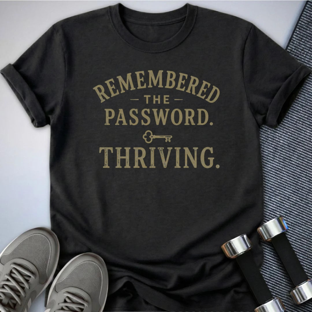 Printify T-Shirt S / Dark Grey Heather Password Protected T-Shirt