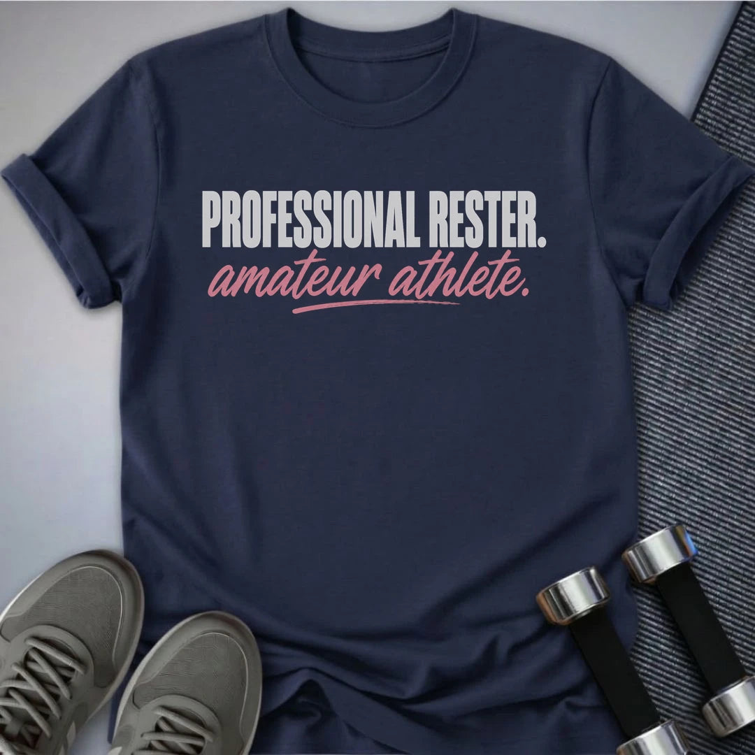 Printify T-Shirt S / Navy Professional Rester T-Shirt