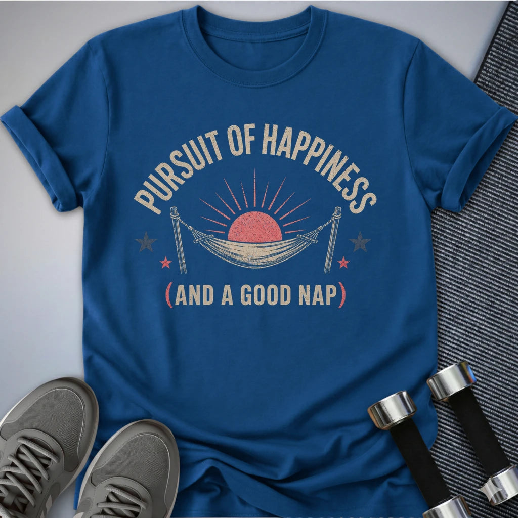 Printify T-Shirt S / True Royal Pursuit of A Nap T-Shirt