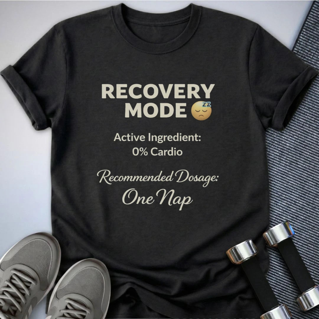 Printify T-Shirt Dark Grey Heather / S Recovery Mode T-Shirt