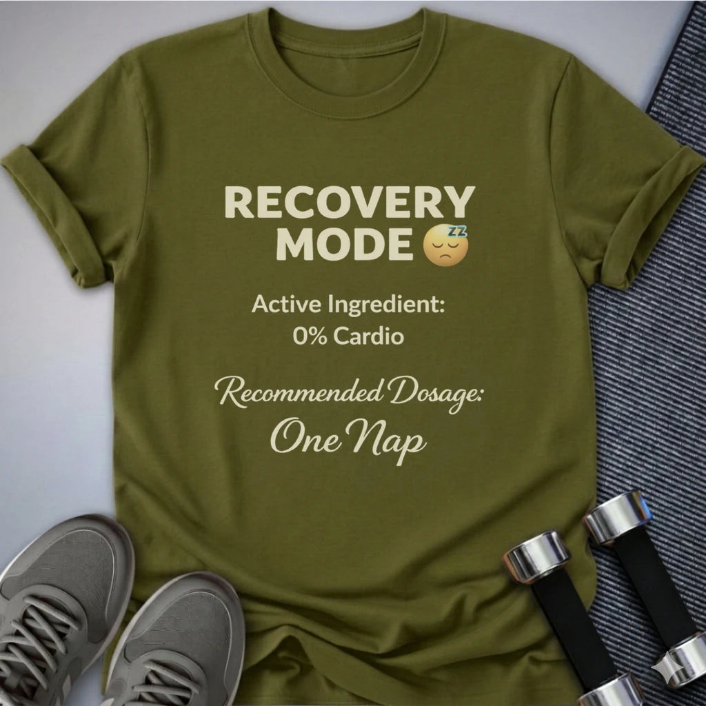 Printify T-Shirt Olive / S Recovery Mode T-Shirt