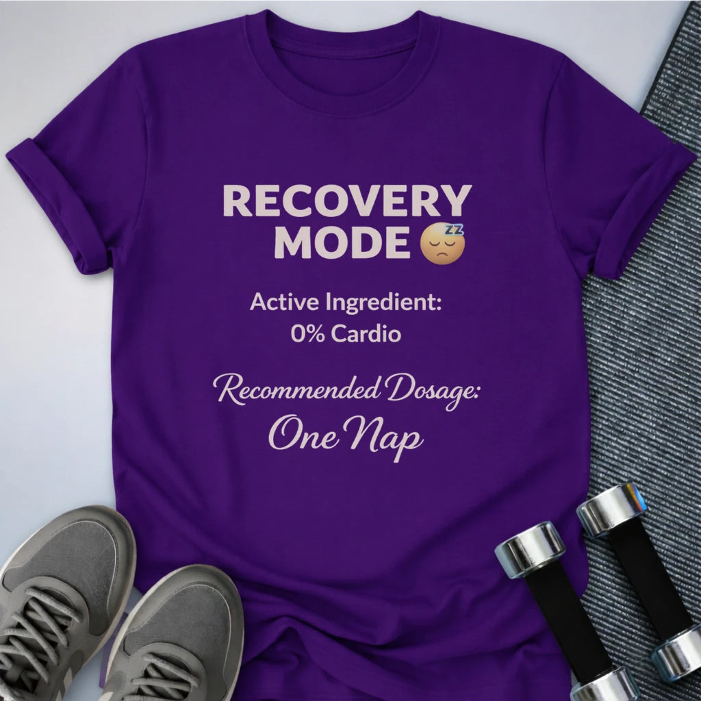 Printify T-Shirt Team Purple / S Recovery Mode T-Shirt