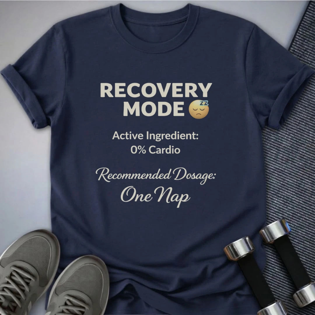 Printify T-Shirt Navy / S Recovery Mode T-Shirt