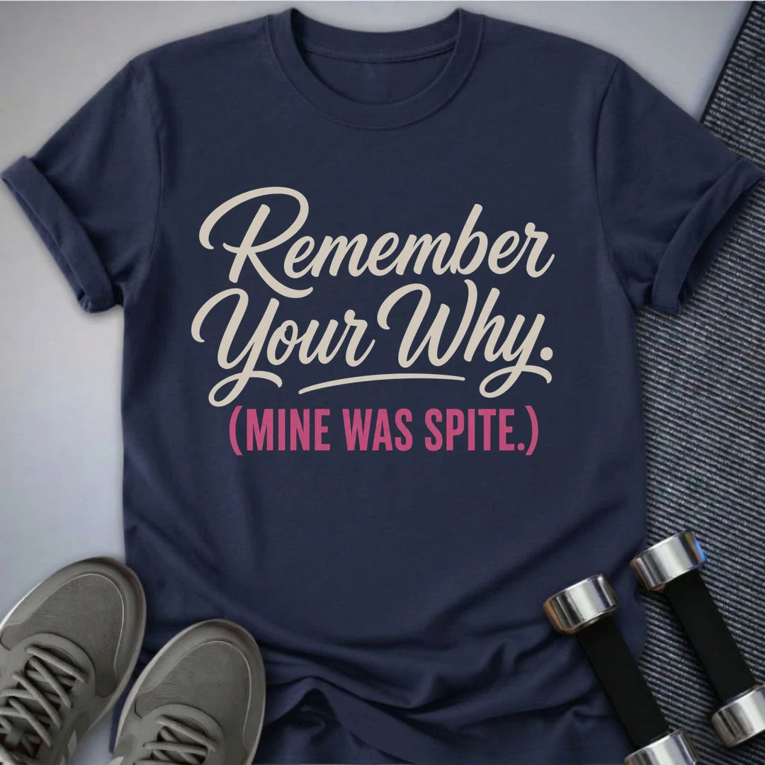 Printify T-Shirt S / Navy Remembering Spite T-Shirt
