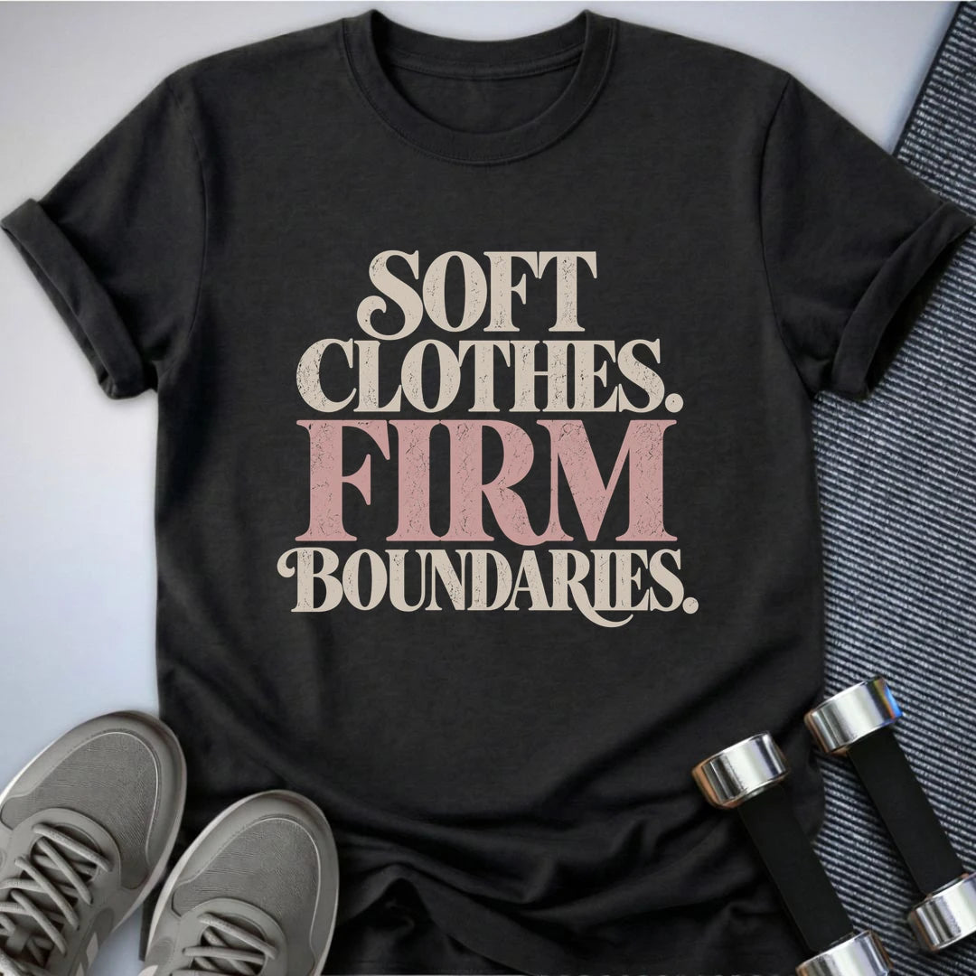 Printify T-Shirt Dark Grey Heather / S Soft Firm T-Shirt