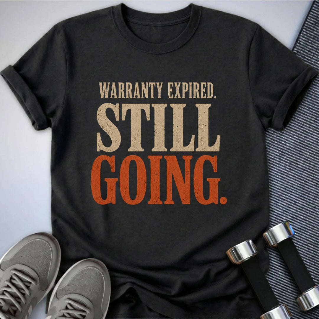 Printify T-Shirt S / Dark Grey Heather Still Going T-Shirt