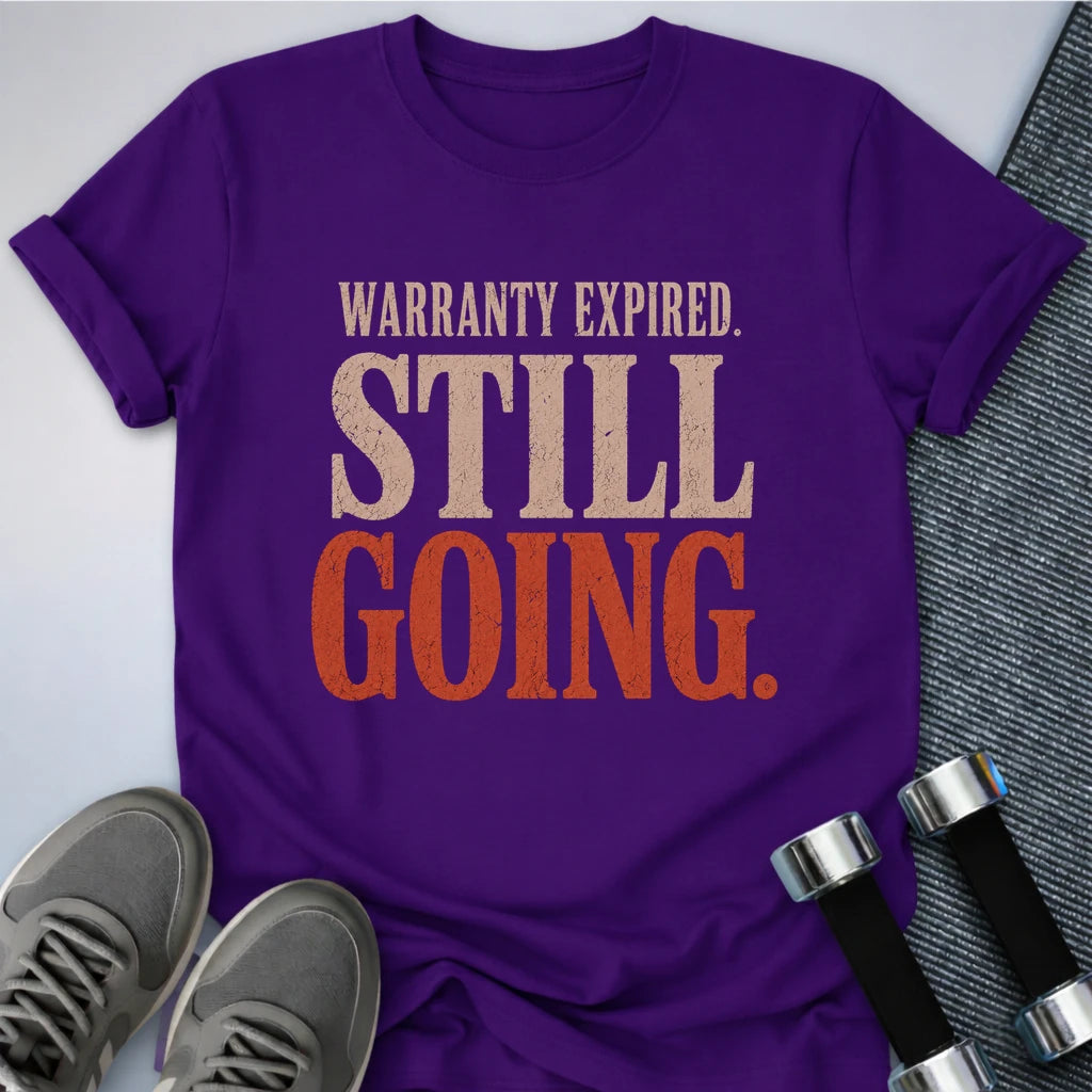 Printify T-Shirt S / Team Purple Still Going T-Shirt