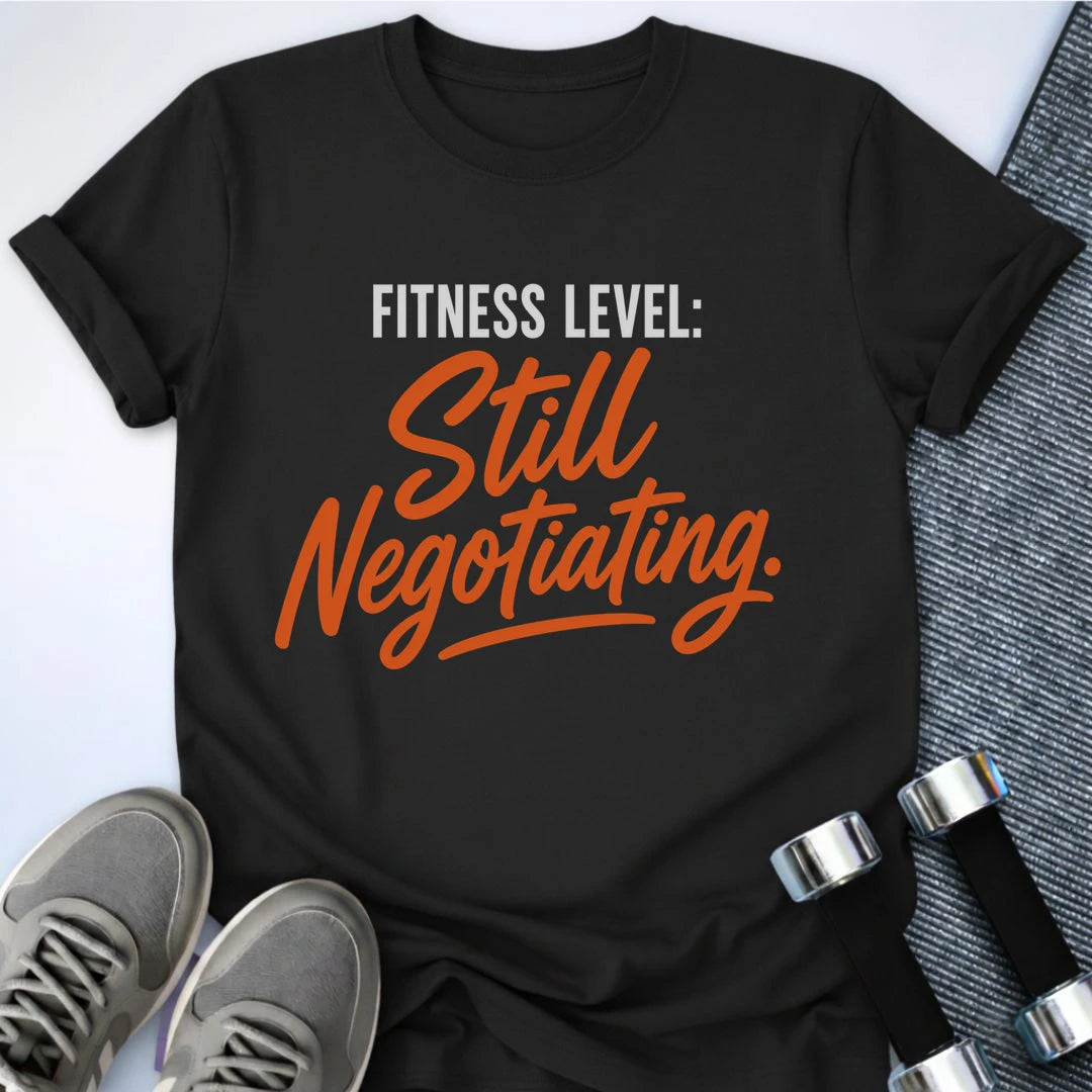 Printify T-Shirt S / Black Still Negotiating T-Shirt