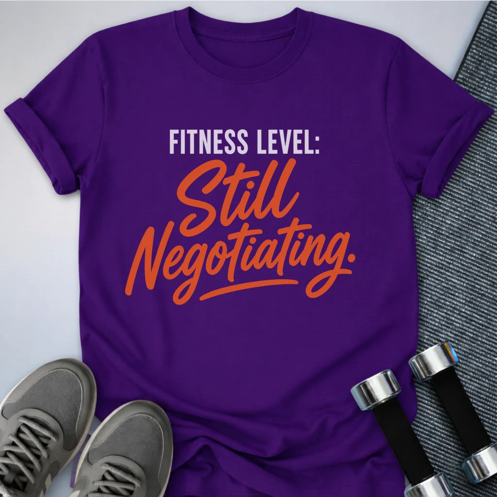 Printify T-Shirt S / Team Purple Still Negotiating T-Shirt