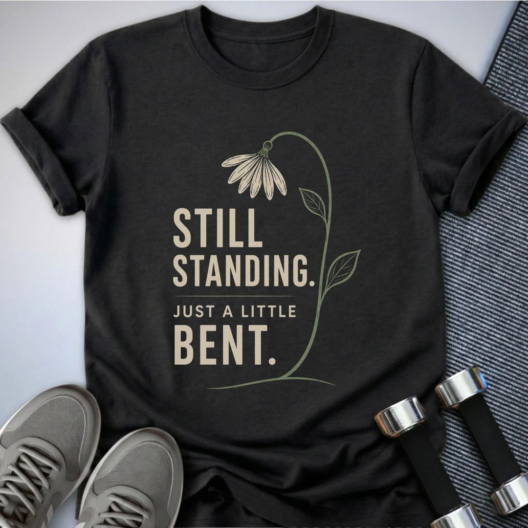 Printify T-Shirt S / Dark Grey Heather Still Standing T-Shirt