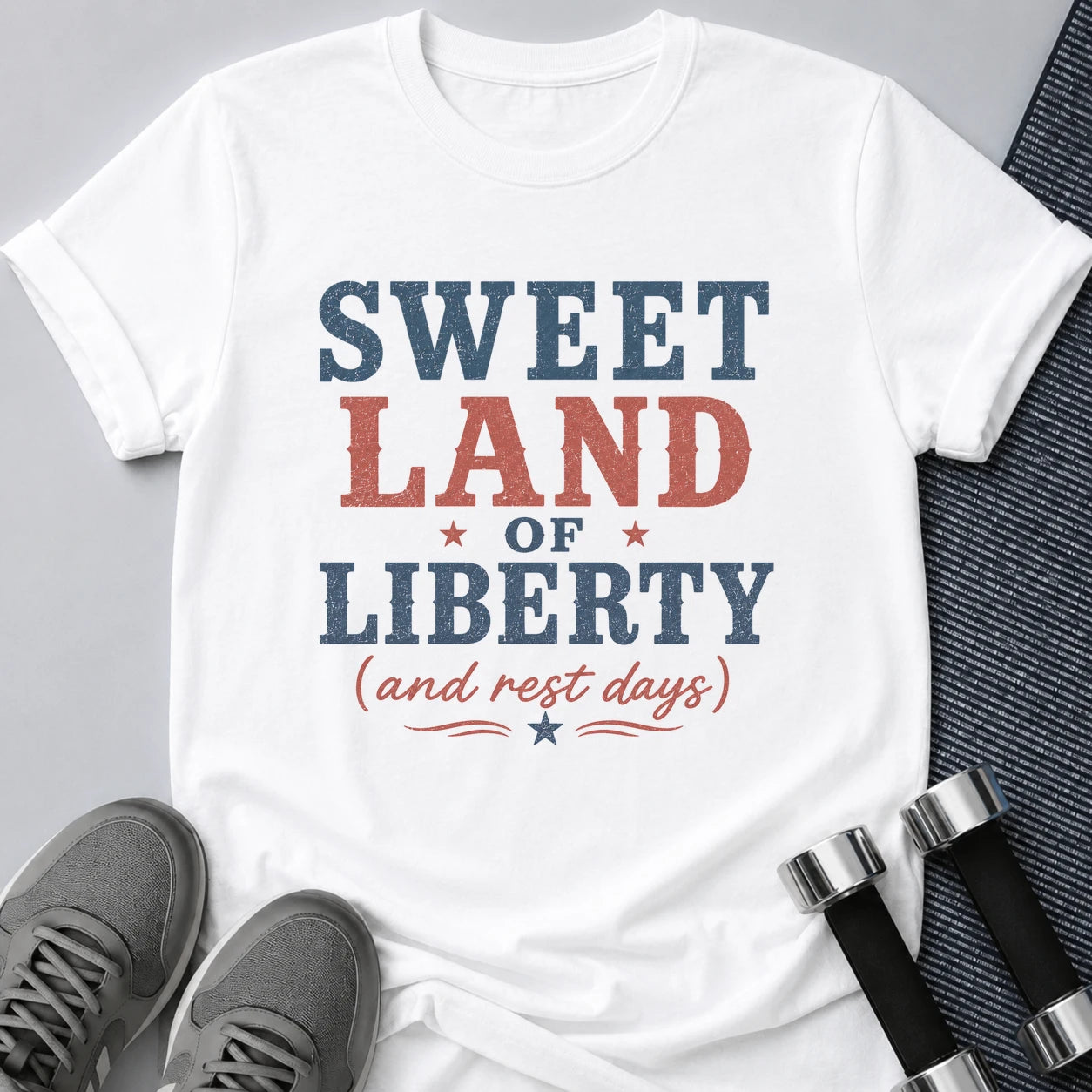 Printify T-Shirt S / White Sweet Liberty T-Shirt