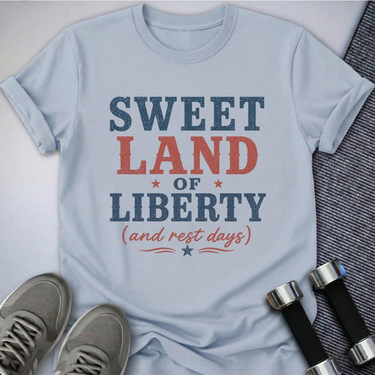 Printify T-Shirt S / Light Blue Sweet Liberty T-Shirt