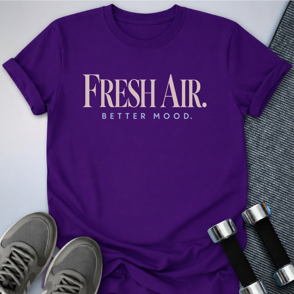 Printify T-Shirt Team Purple / S Better Mood T-Shirt