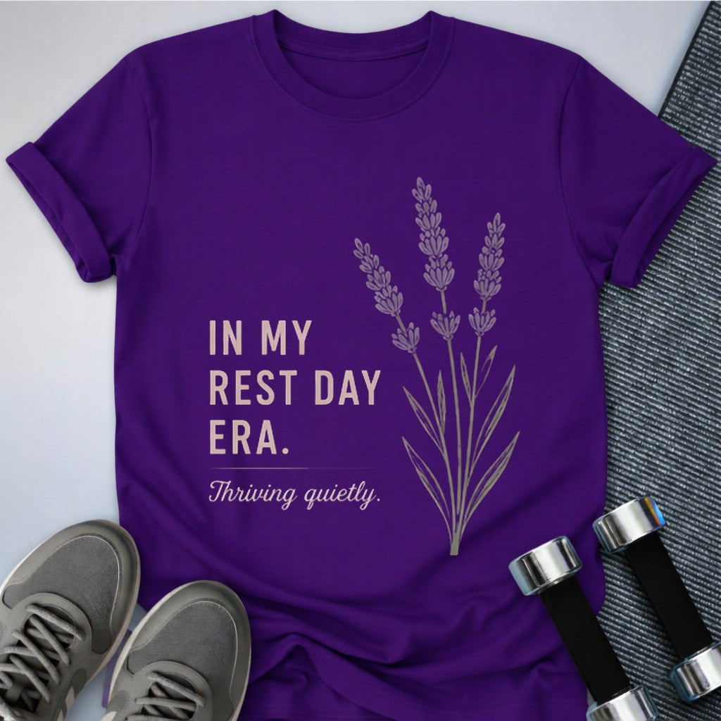 Printify T-Shirt Team Purple / S Bloom Slowly