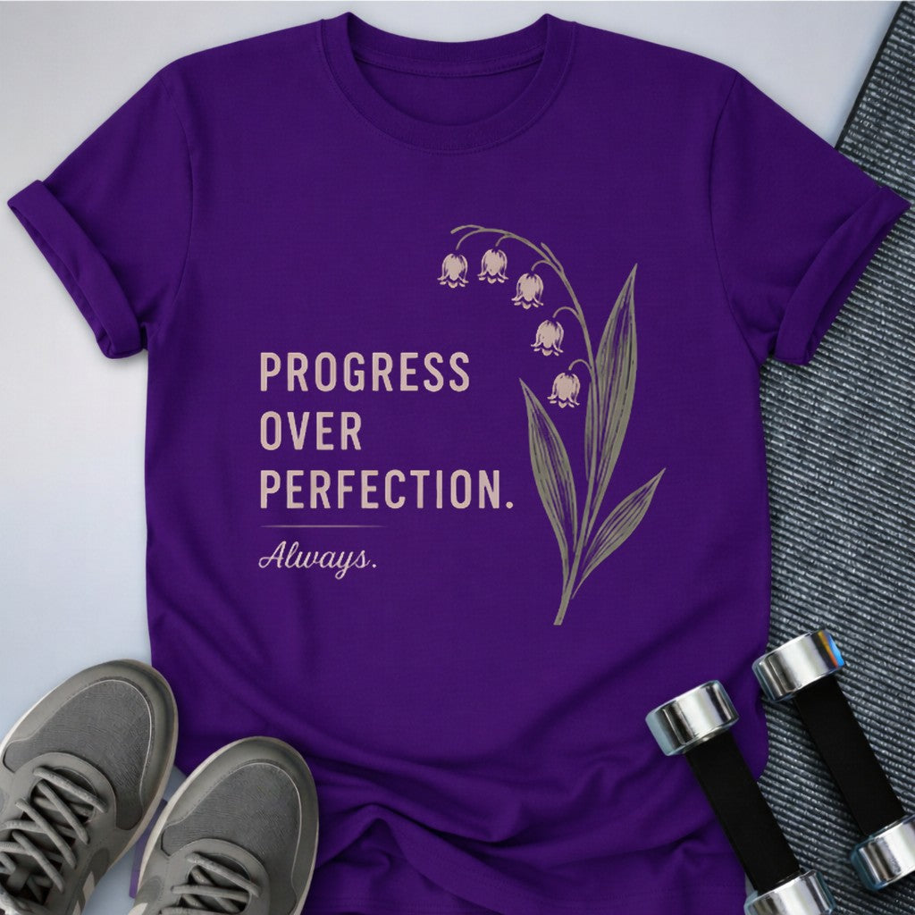 Printify T-Shirt Team Purple / S Good Enough Bloom T-Shirt