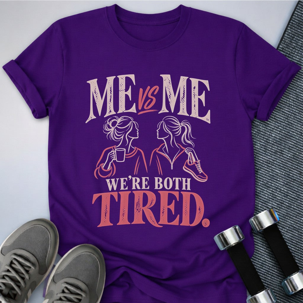 Printify T-Shirt Team Purple / S Tired Minds T-Shirt