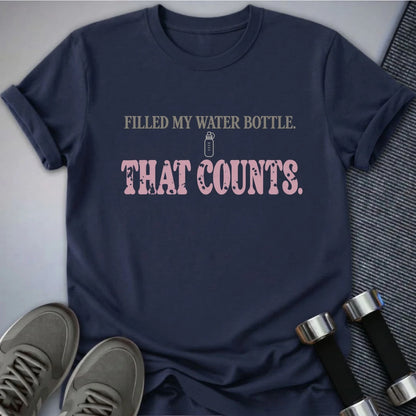 Printify T-Shirt Navy / S That Counts T-Shirt