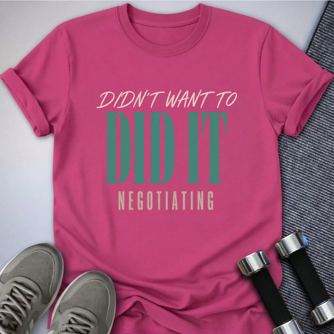 Printify T-Shirt S / Berry The Negotiator T-Shirt