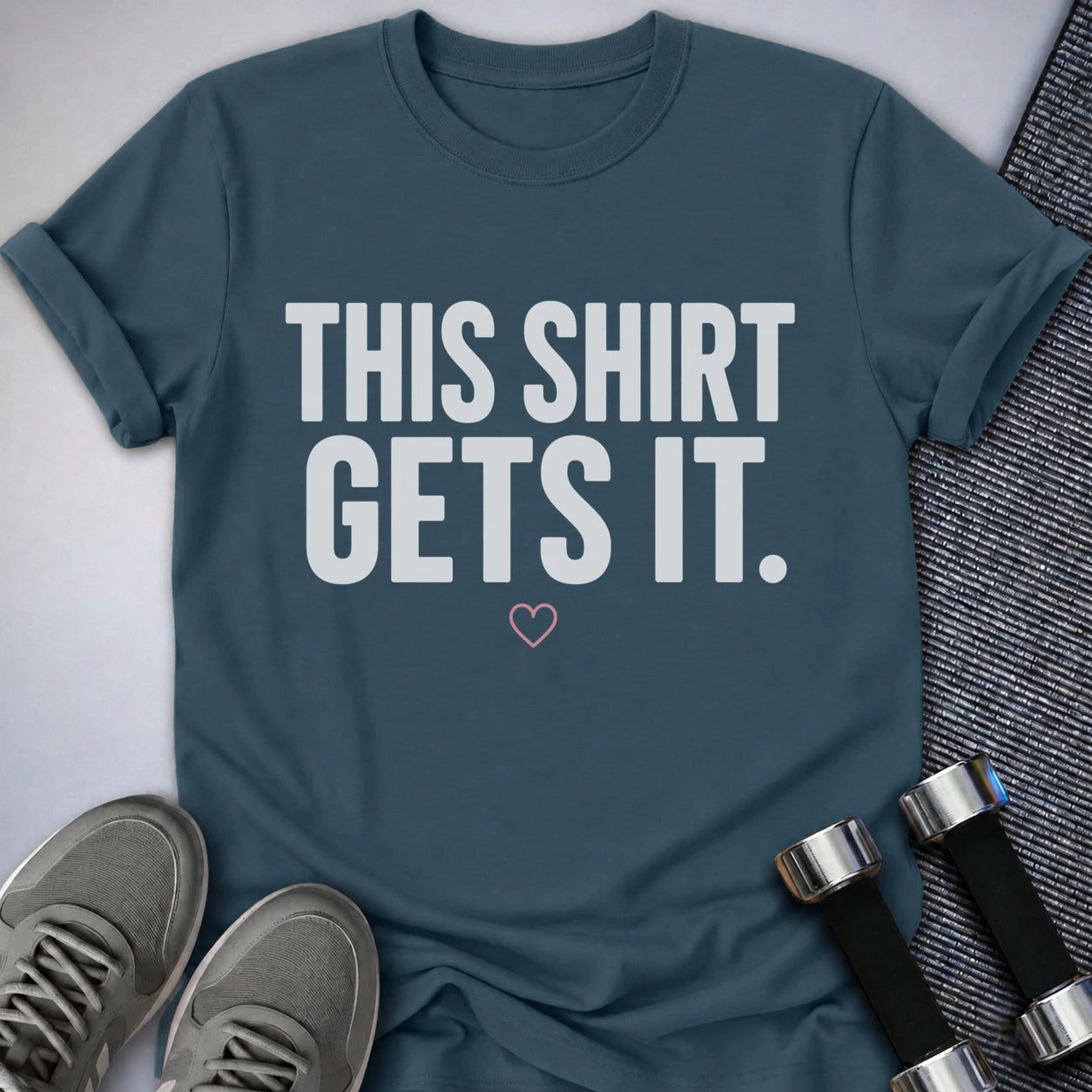 Printify T-Shirt S / Deep Teal The Shirt Knows T-Shirt
