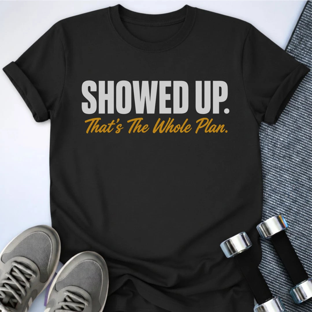 Printify T-Shirt S / Black The Whole Plan T-Shirt