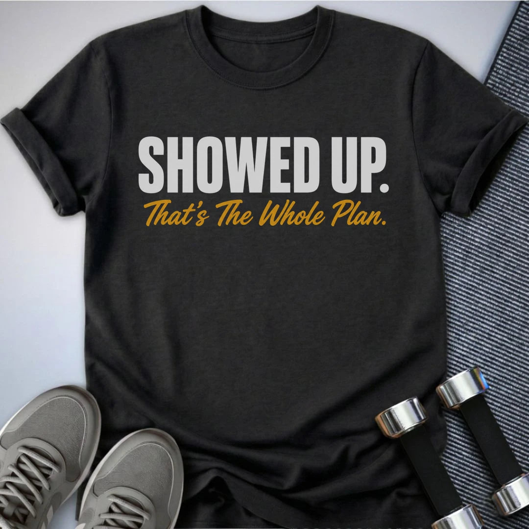 Printify T-Shirt S / Dark Grey Heather The Whole Plan T-Shirt