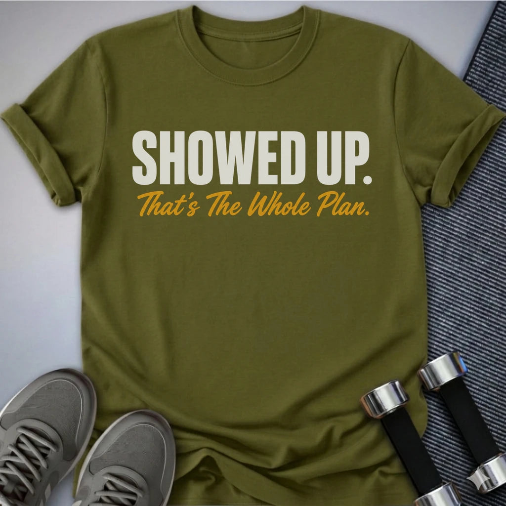 Printify T-Shirt S / Olive The Whole Plan T-Shirt