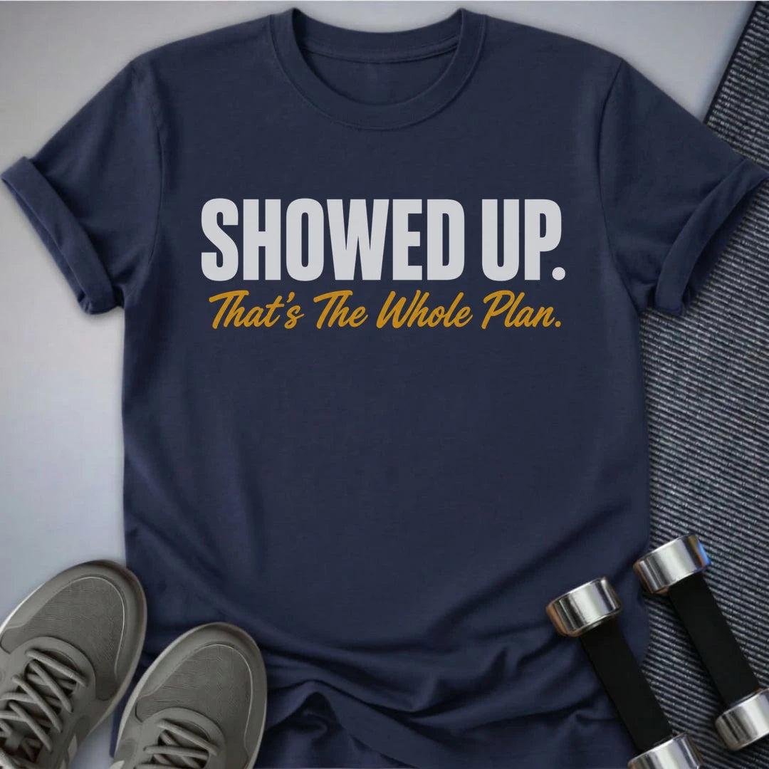 Printify T-Shirt S / Navy The Whole Plan T-Shirt
