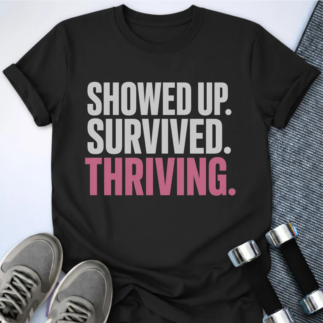 Printify T-Shirt S / Black Thriving T-Shirt