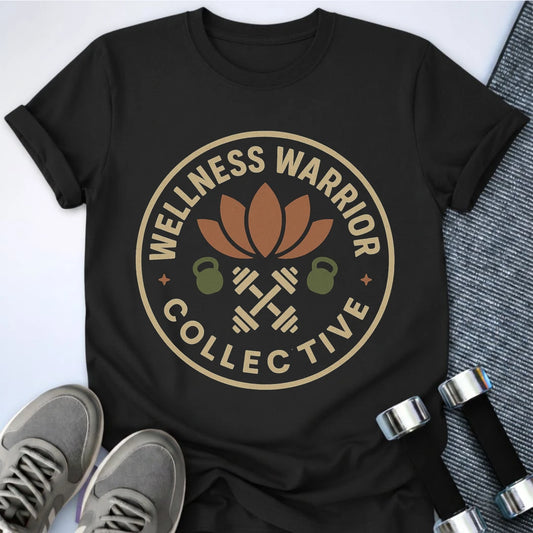 Printify T-Shirt Black / S Wellness Warrior Collective T-Shirt
